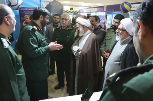 نماینده ولی فقیه در سپاه از نمایشگاه فعالیت&zwnj;ها و دستاوردهای ورزش سپاه بازدید کرد