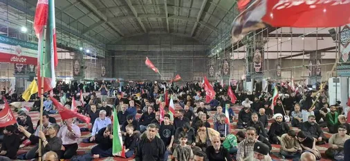 طنین شور حسینی در حمیدیه؛ کاروان پیاده&zwnj;روی انصارالزهرا(س) عازم مسیر عشق شد