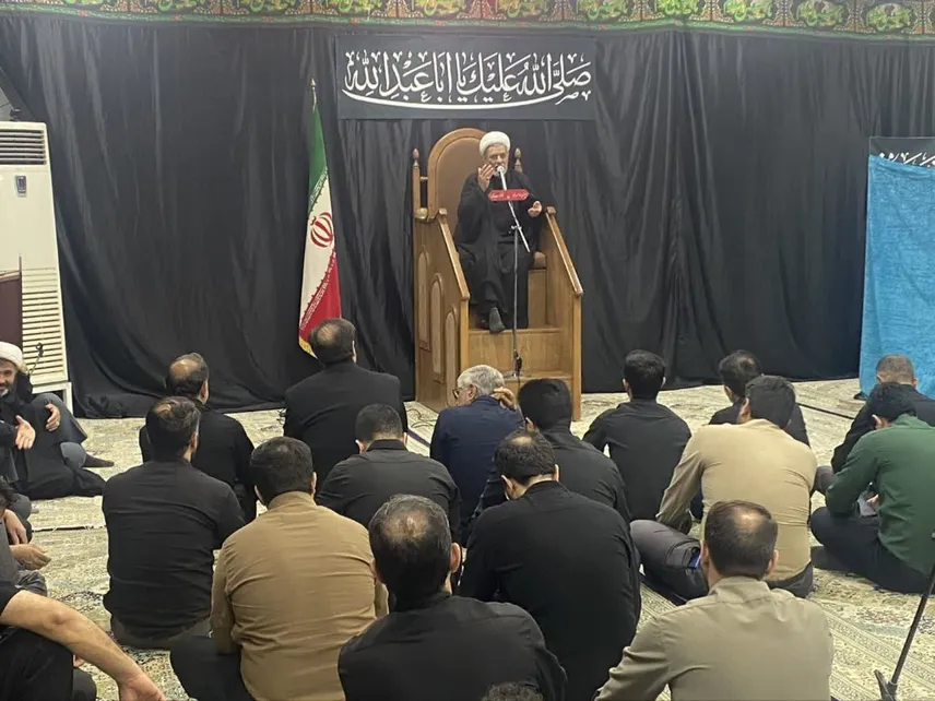 برگزاری مراسم سوگواری ایام پایانی صفر در بیمارستان امام حسین(ع) مشهد مقدس