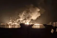 حمله پهپادی به دو قایق صیادی در آب‌های هرمزگان