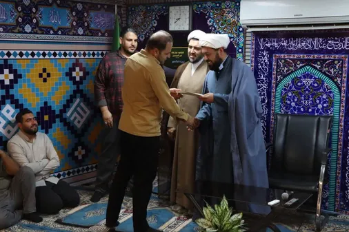 حضور امام جمعه اسلامشهر در جمع کارکنان پروژه &laquo;تقاطع دوربرگردان الغدیر&raquo;