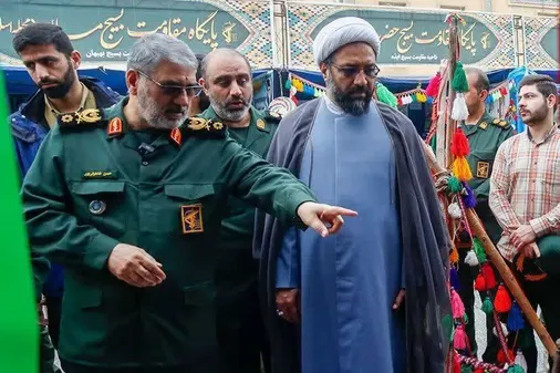 نمایشگاه اسوه در دومین روز برگزاری، میزبان سردار شاهوارپور و حجت الاسلام پولادی بود