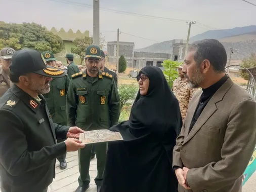 رونمایی از تابلو مجتمع آموزش مهارتی سردار شهید طاهر پور